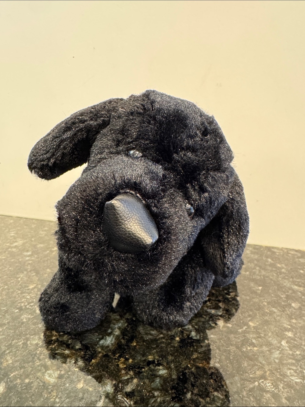 Webkinz Ganz BLACK LAB HM136 Plush Stuffed Animal Puppy Dog NO CODE